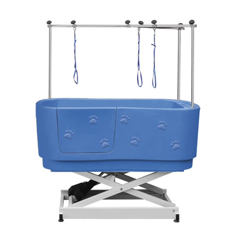 Quomodo Electric Blue Grooming Bathtub Improve Professional Pet Care Efficiency and Comfort?